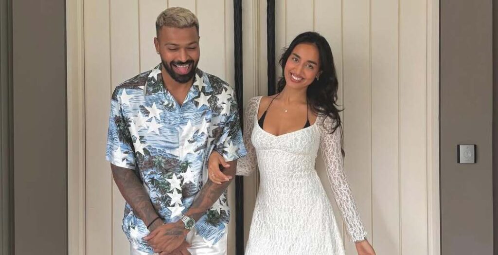 hardik pandya with girlfriend mahieka sharma