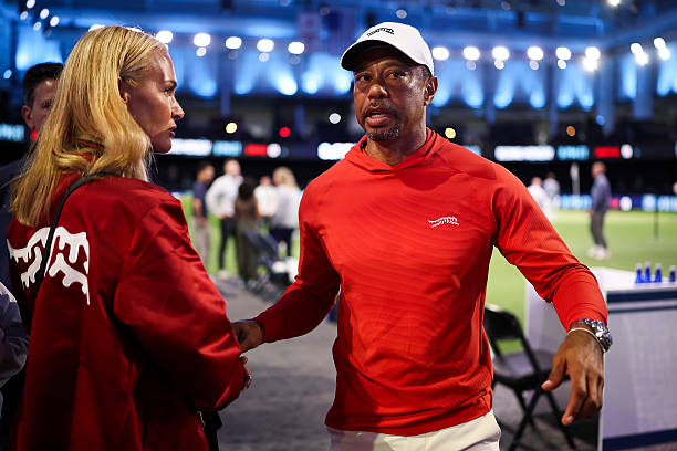 Vanessa Trump and Tiger Woods